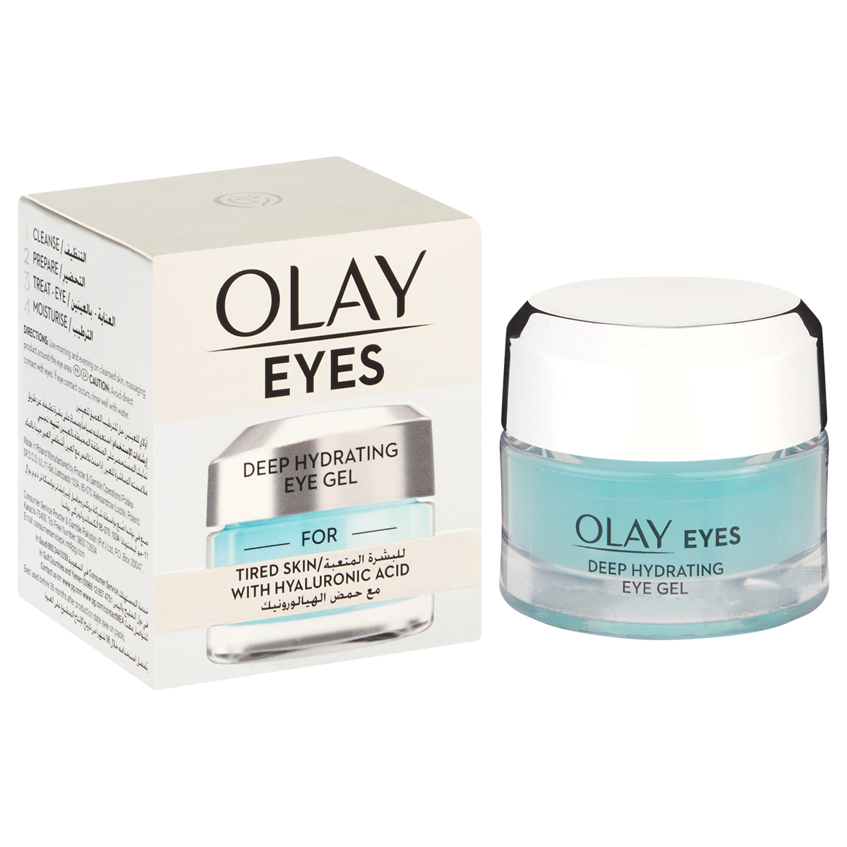 olay-eyes-deep-hydrating-eye-gel-for-tired-skin-15ml.jpeg Olay Eyes Deep Hydrating Eye Gel for Tired Skin - 15ml - Image 1