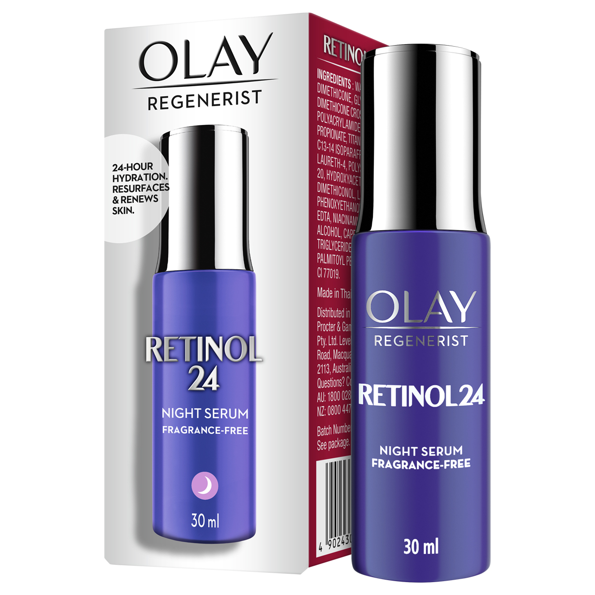 olay-regenerist-retinol-24-night-serum-30ml.jpeg Olay Regenerist Retinol 24 Night Serum - 30ml - Image 1