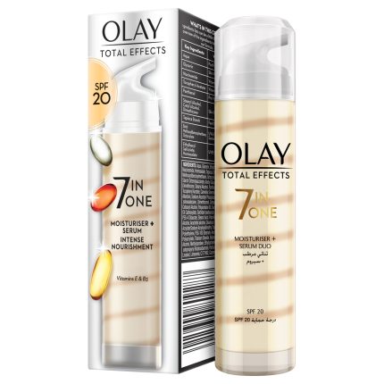 Olay Total Effects 7 in 1 Moisturiser and Serum SPF 20 - 50ml