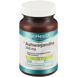 OptiHealth Ashwagandha 250mg Herbal Vegi Capsules - 60