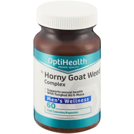 OptiHealth Horny Goat Weed Complex Men's Wellness Vegi Capsules - 60