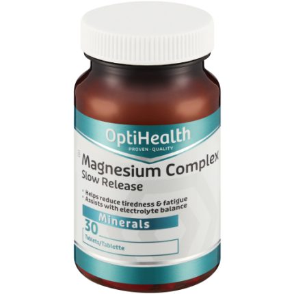 OptiHealth Magnesium Complex Slow Release Minerals Tablets - 30