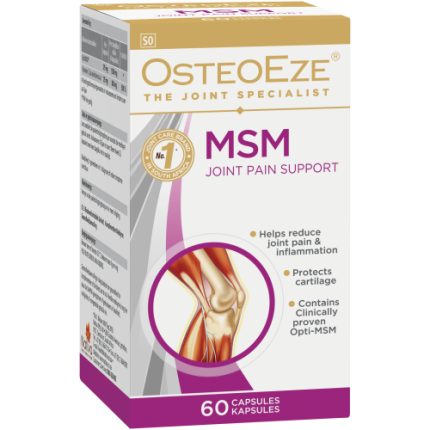 OsteoEze MSM Joint Pain Support Capsules - 60