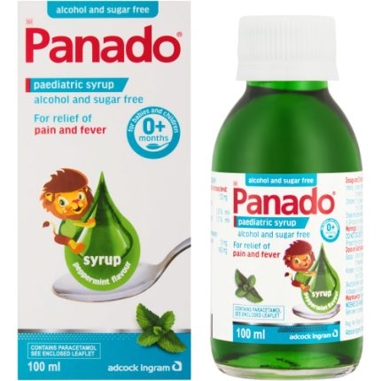 Panado Paediatric Syrup Alcohol & Sugar Free - 100ml