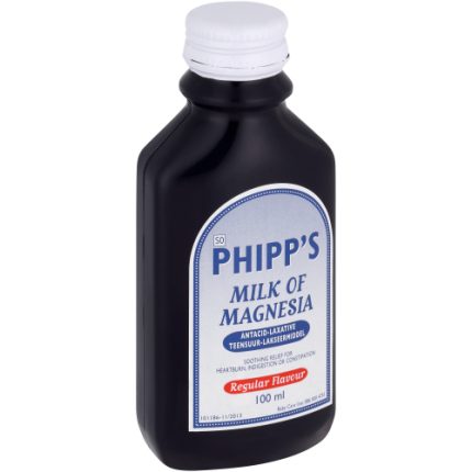 Phipp's Milk Of MagnesiaAntacid-Laxative - 100ml