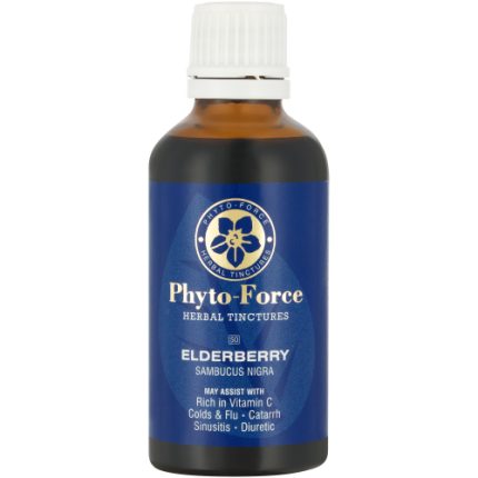 Phyto-Force Herbal Tinctures Elderberry Drops - 50ml
