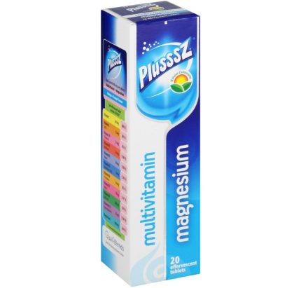 Plusssz Multivitamin and Magnesium Effervescent Tablets - 20