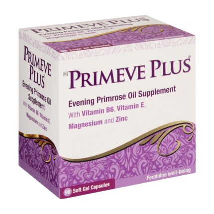 Primeve Plus Evening Primrose Oil Supplement Capsules - 90