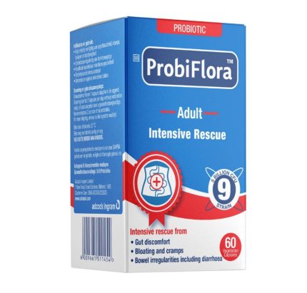 ProbiFlora 9 Strain Adult Intensive Rescue Vegetable Capsules - 60