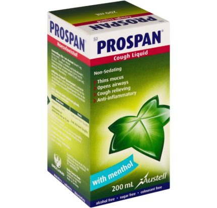 Prospan Cough Liquid with Menthol - 200ml