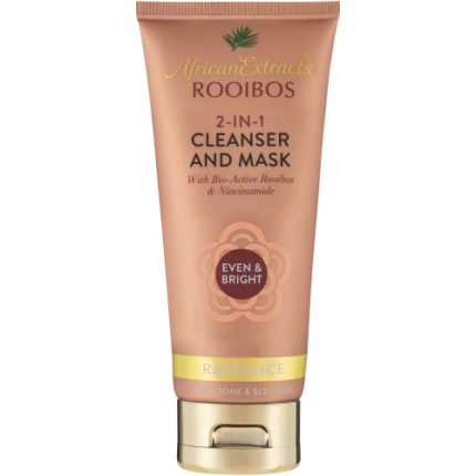 African Extracts Rooibos 2 in 1 Cleanser and Mask - 100ml