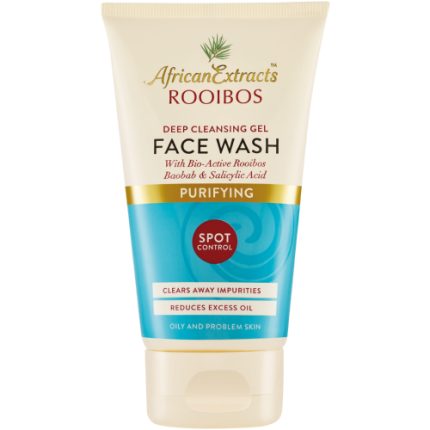 African Extracts Rooibos Deep Cleansing Gel Purifying Face Wash Spot Control - 150ml