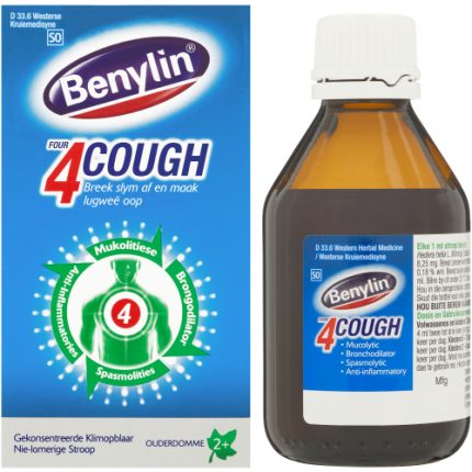 Benylin Four 4 Flu Cough Syrup - 100ml