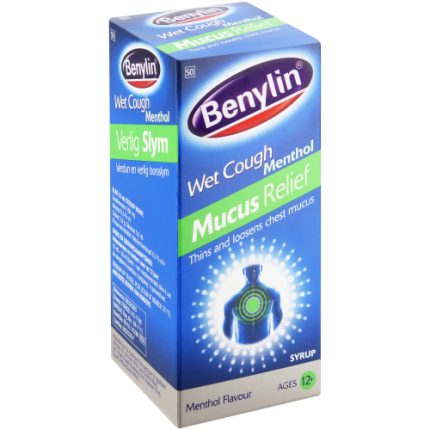 Benylin  Wet Cough Menthol Mucus Relief - 200ml