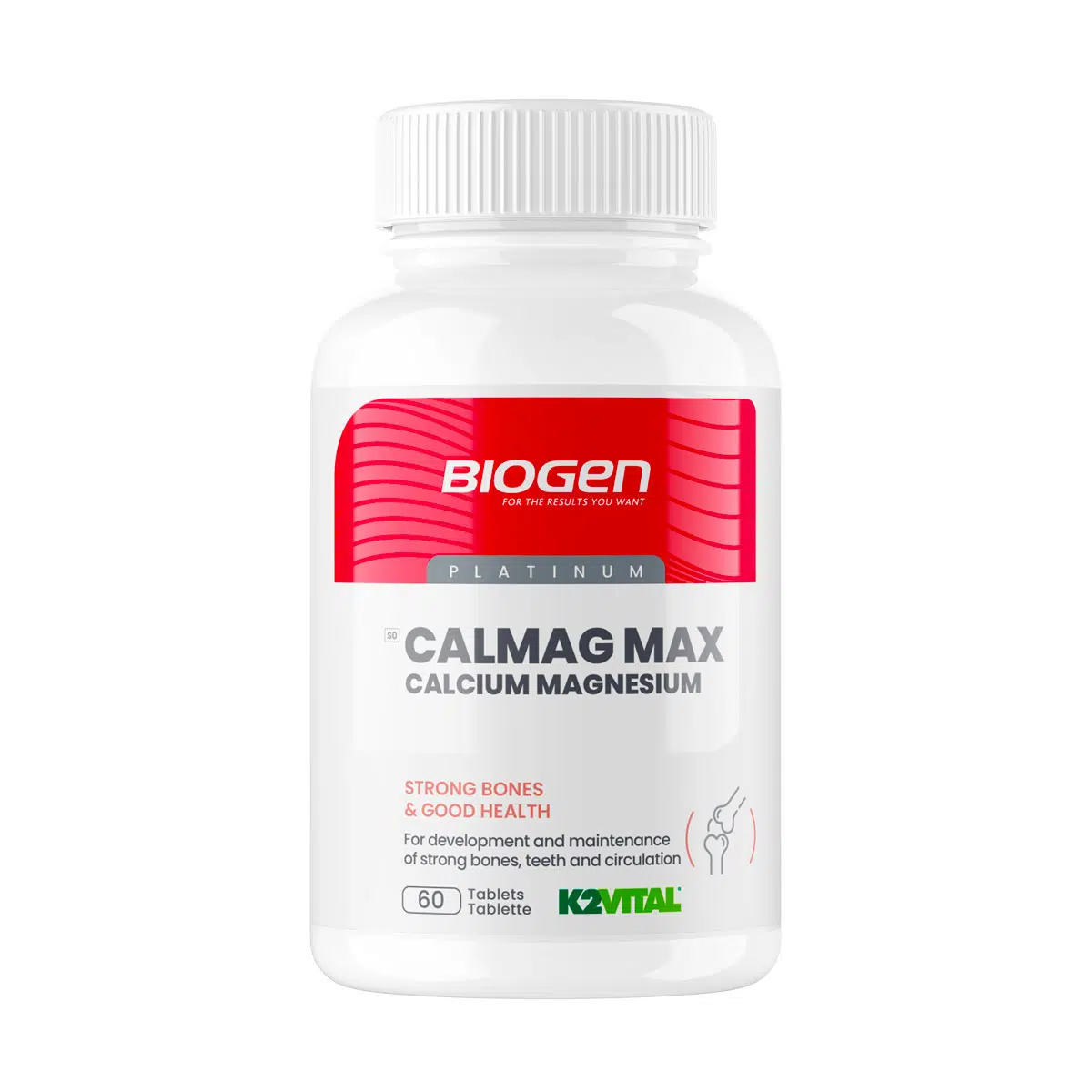 BIOGEN Calmag Max Calcium Magnesium Tablets – 60 – Online Health