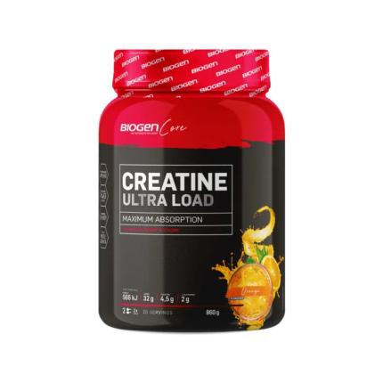 BIOGEN Core Creatine Ultra Load Maximum Absorption Powder Orange Flavour - 860g