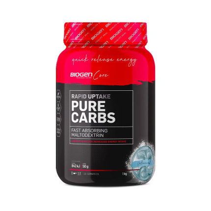 BIOGEN Core Rapid Uptake Pure Carbs Fast Absorbong Maltodextrin Powder Unflavoured - 1kg