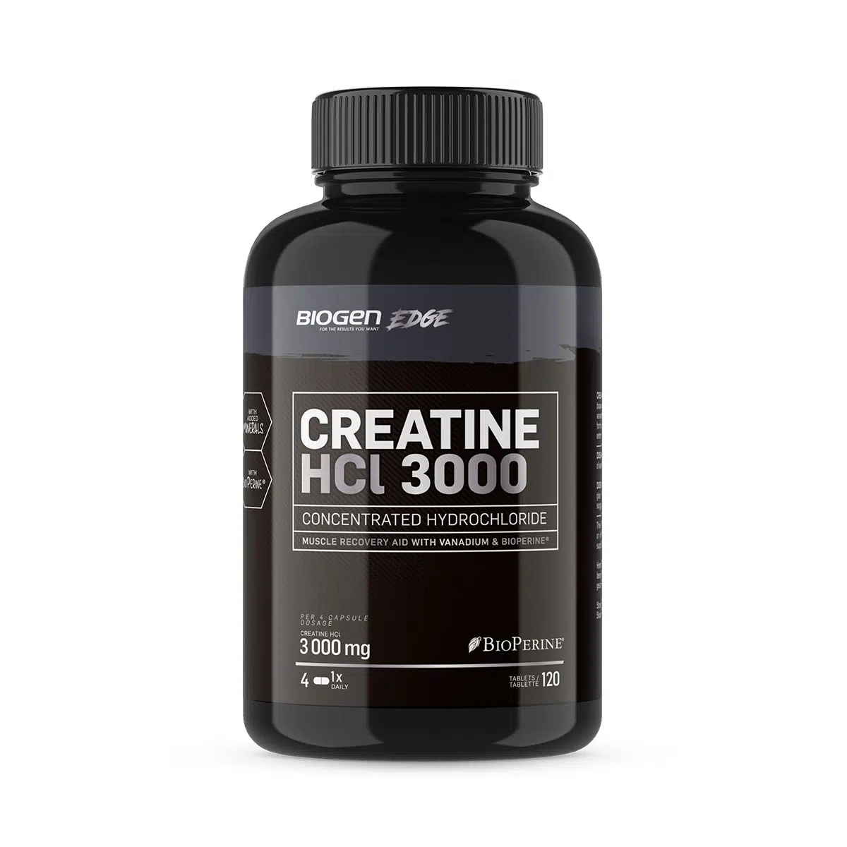 biogen-edge-creatine-hcl-3000-concetrated-hydrochloride-tablets-120.png BIOGEN Edge Creatine HCl 3000 Concetrated Hydrochloride Tablets - 120 - Image 1