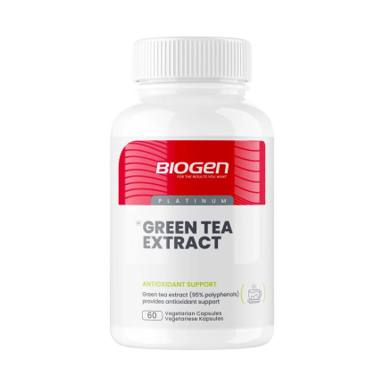 BIOGEN Green Tea Extract Antioxidant Support Vegetarian Capsules - 60