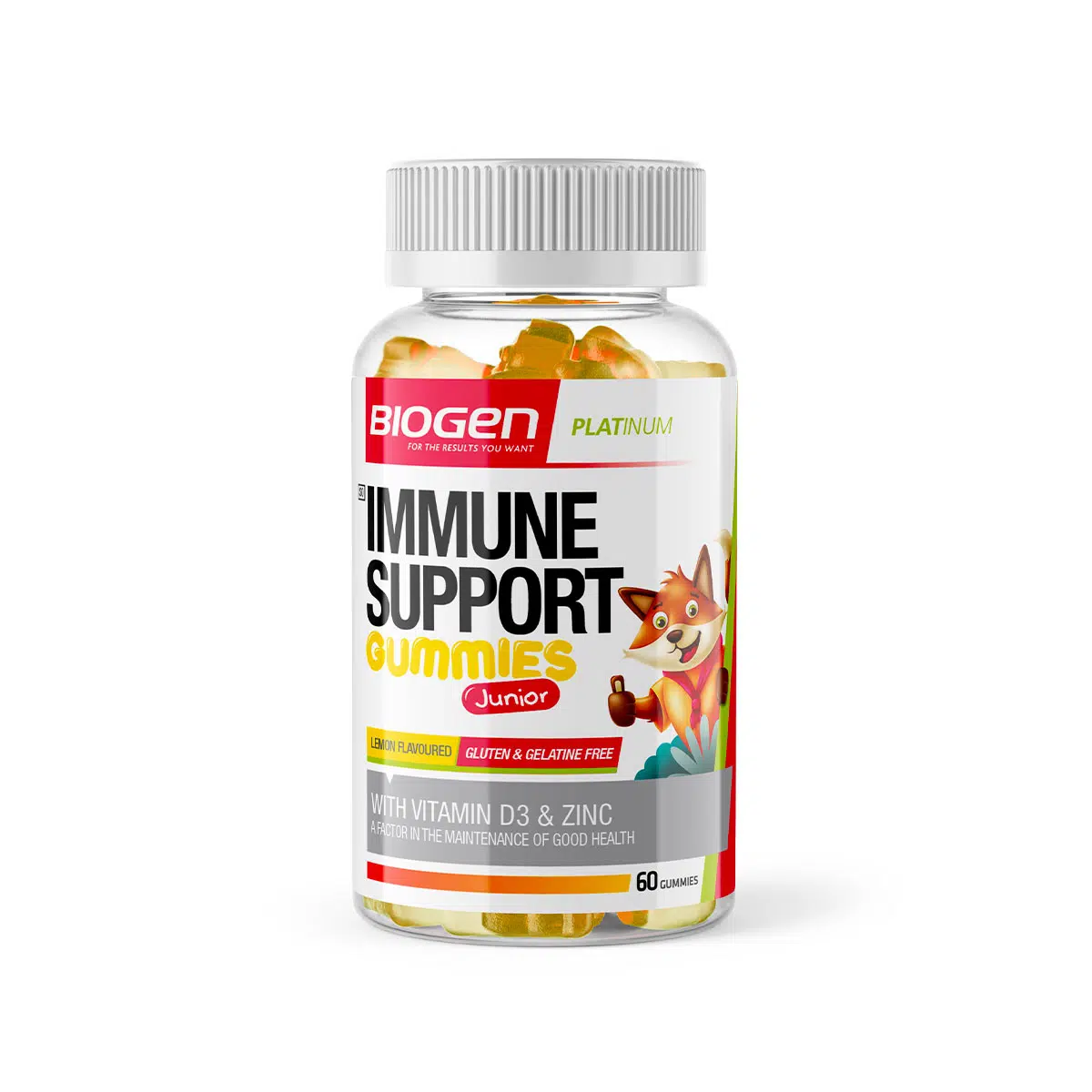 biogen-immune-support-gluten-gelatine-free-junior-gummies-60.png BIOGEN Immune Support Gluten & Gelatine Free Junior Gummies - 60 - Image 1