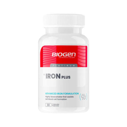 BIOGEN Iron Plus Advanced Iron Formulation Capsules - 30