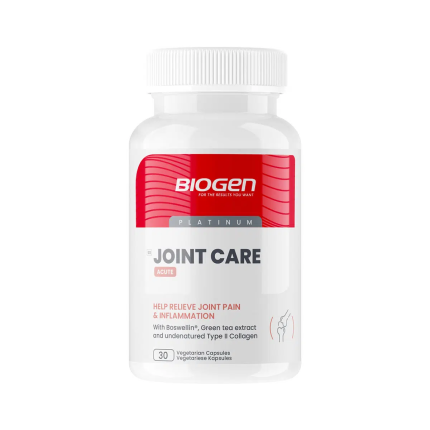 BIOGEN Joint Care Acute Pain & Inflammation Vegetarian Capsules - 30