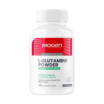 BIOGEN L-Glutamine Immune & Digestive Health Powder - 100g