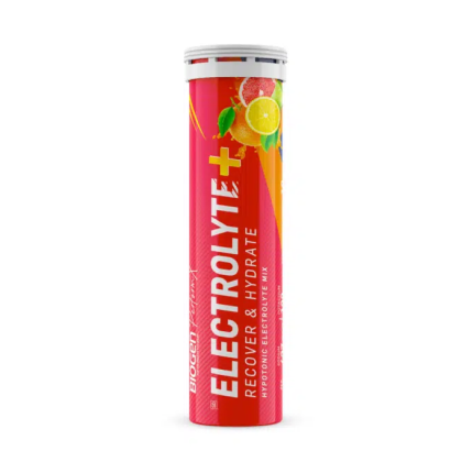 BIOGEN Perform X Electrolyte+ Recover & Hydrate Hypotonic Electrolyte Mix Effervescent Tablets Citrus Flavour - 10