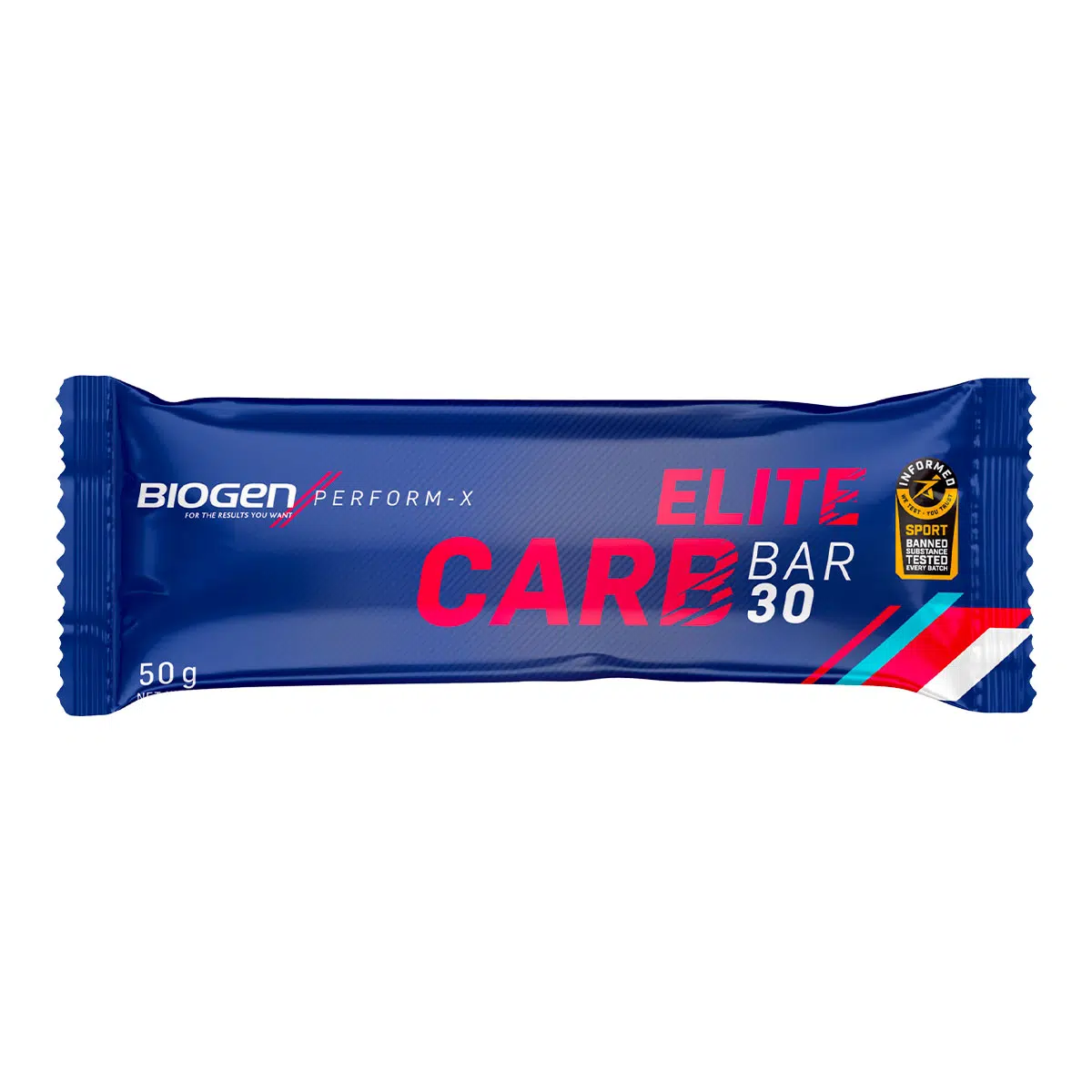 biogen-perform-x-elite-carb-bar-30-50g.png BIOGEN Perform X Elite Carb Bar 30 - 50g - Image 1