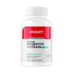 BIOGEN Supreme Probiotic 4 Strain Probiotic Supplement Vegetarian Capsules - 60