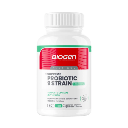BIOGEN Supreme Probiotic 9 Strain Vegi Capsules - 70