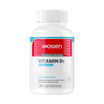 BIOGEN Vitamin D3 with Coconut Oil Soft Gelantine Capsules - 60