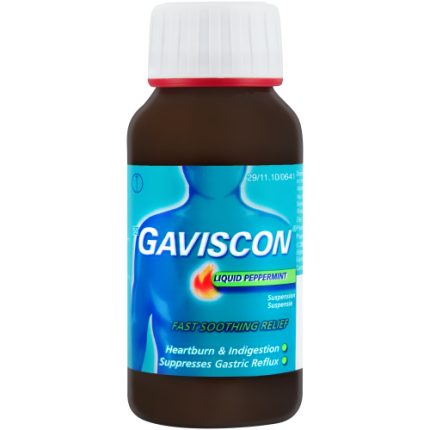 Gaviscon Heartburn Relief Liquid Suspension Peppermint Flavour - 150ml