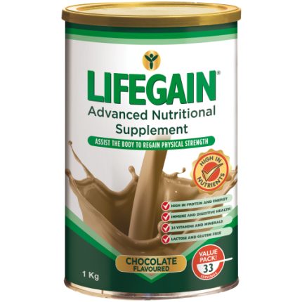 Lifegain Advanced Nutritional Supplement Chocolate Flavour - 1kg
