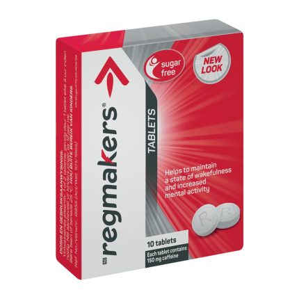 Regmakers Wide Awake Maker 150mg Caffeine Tablets - 10