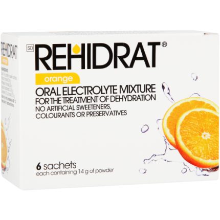 Rehidrat Oral Electrolyte Mixture 6 x 14g Sachets