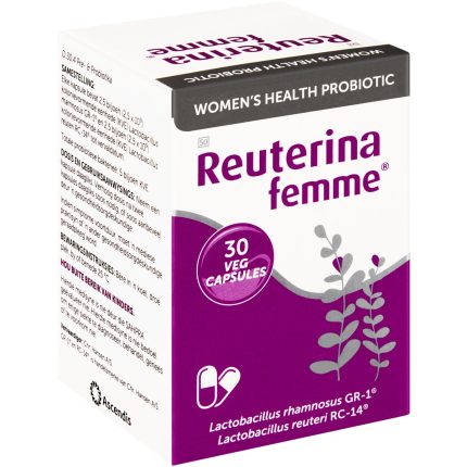 Reuterina Femme Women's Health Probiotic Veg Capsules - 30