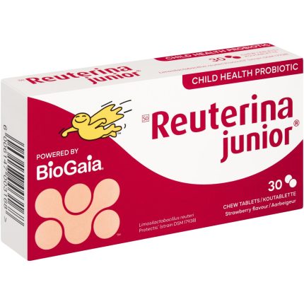 Reuterina Junior Child Health Probiotic Chew Tablets - 30
