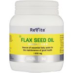 Revite 1 000mg Omega-3; 6 & 9 Flax Seed Oil Soft Gel Capsules - 90