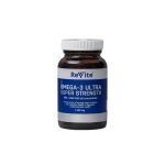 Revite 1 250mg Omega-3Ultra Super Strength  EPA & DHA Fish Oil Concetrate Soft Gel Capsules - 30