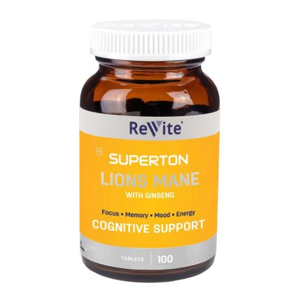 Revite Superton Lions Mane with Ginseng Tablets - 100