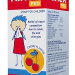 Rinex PED Colds, Flu and Allergies Syrup for Children - 100ml