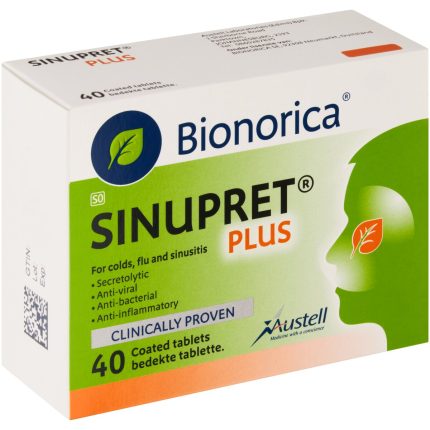 Sinupret Plus Sinusitis Coated Tablets - 40