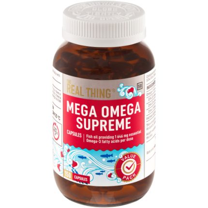 The Real Thing Mega Omega Supreme Capsules - 150