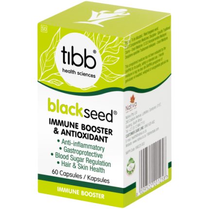 Tibb Blackseed Immune Booster & Antioxidant Capsules - 60