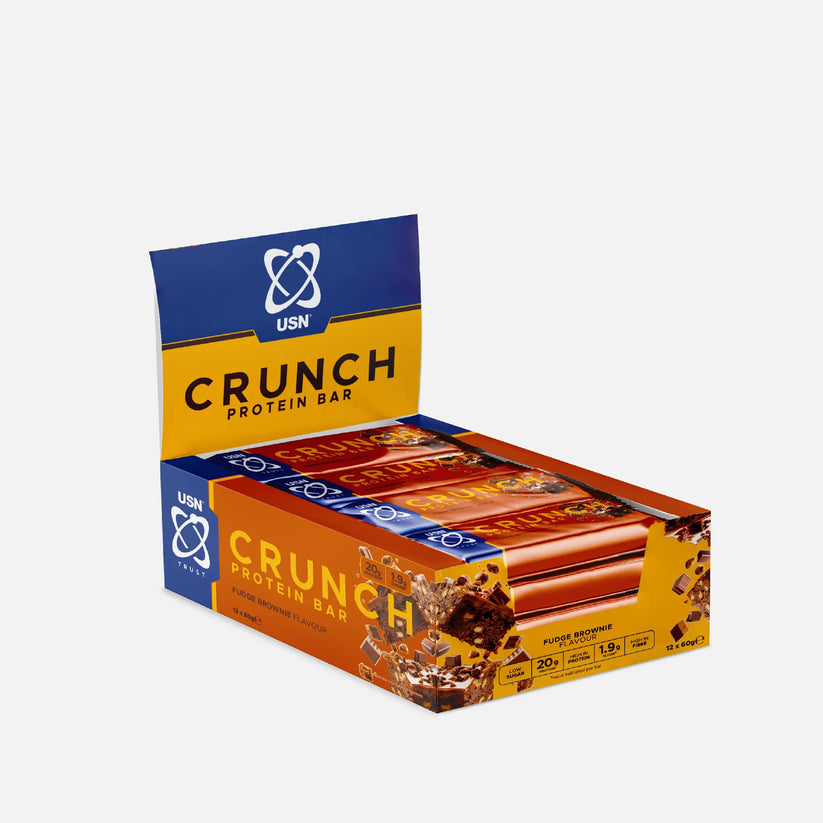 usn-crunch-protein-bar-fudge-brownie-flavour-12-x-60g.jpg USN Crunch Protein Bar Fudge Brownie Flavour - 12 x 60g - Image 1