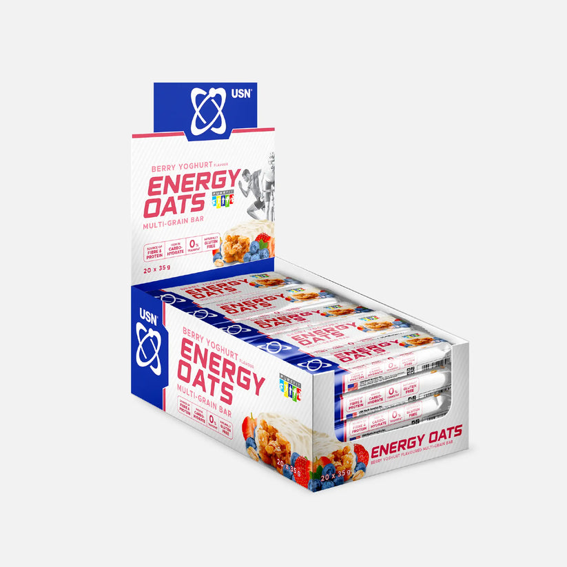 usn-energy-oats-multi-grain-bar-berry-yoghurt-flavour-20-x-35g-bars.jpg USN Energy Oats Multi Grain Bar Berry Yoghurt Flavour - 20 x 35g Bars - Image 1