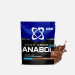 USN Fast Grow Anabol GH All in One Ultra Lean Gainer Chocolate Flavour - 1kg