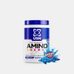 USN Fat Burning Amino Energy Supplement Blueberry Rascals Flavour - 300g