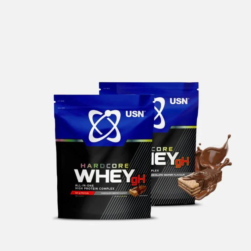 usn-hardcore-whey-gh-all-in-one-high-protein-complex-chocolate-wafer-flavour-1kg.jpg USN Hardcore Whey GH All in One High Protein Complex Chocolate Wafer Flavour - 1kg - Image 1